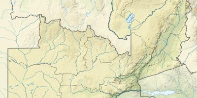 Карта ракі Замбіі 