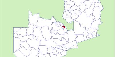 Карта Замбія, ндола 